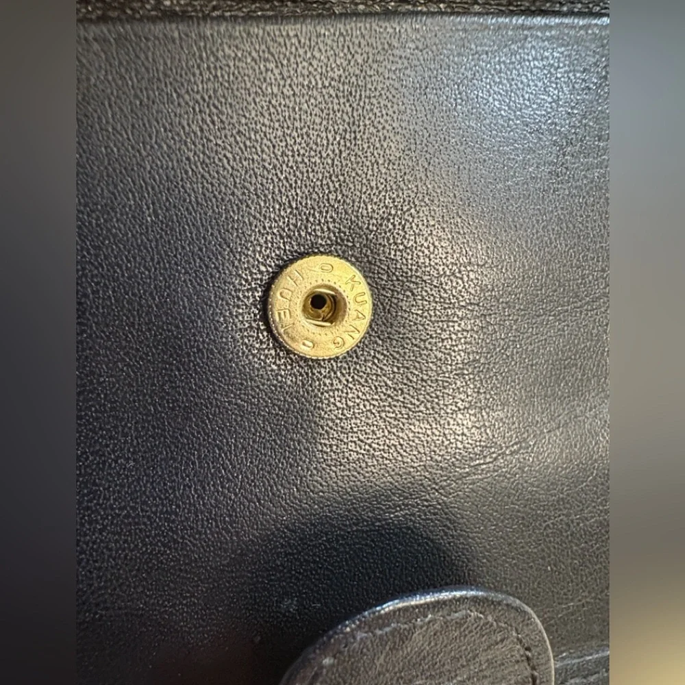 Christian Dior Black Leather‎ Wallet